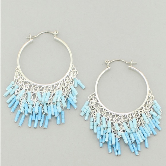 SomethingNiceee Jewelry - Beaded Fringe Earrings